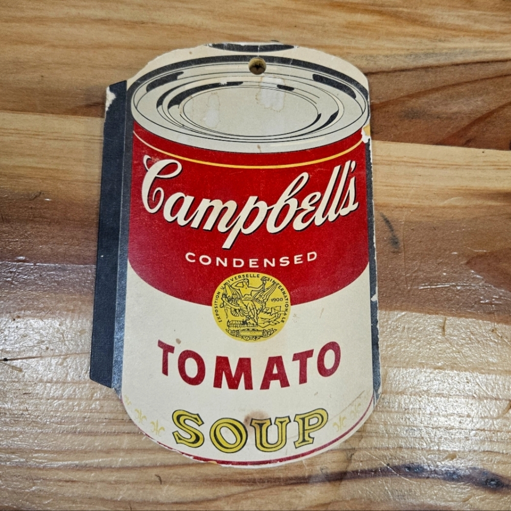 Vintage Campbell's Tomato Soup Memo Pad Notebook